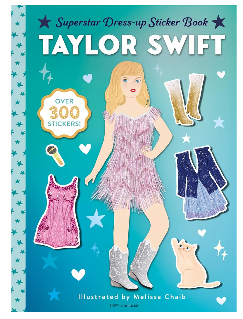 Random House Taylor Swift Superstar Dress-Up Sticker Book