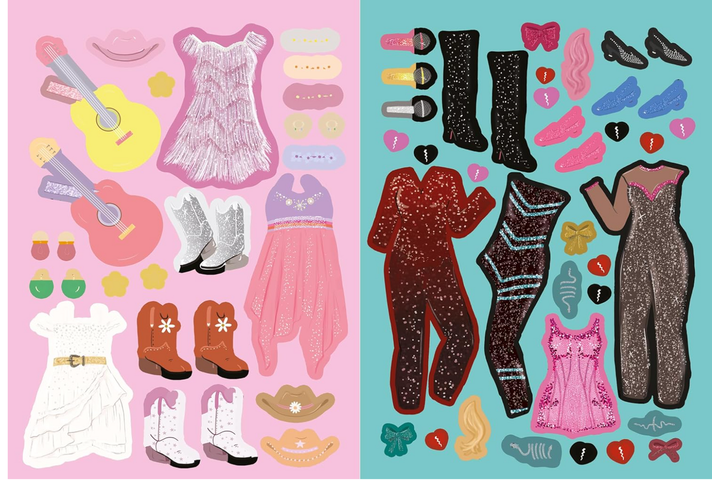 Random House Taylor Swift Superstar Dress-Up Sticker Book