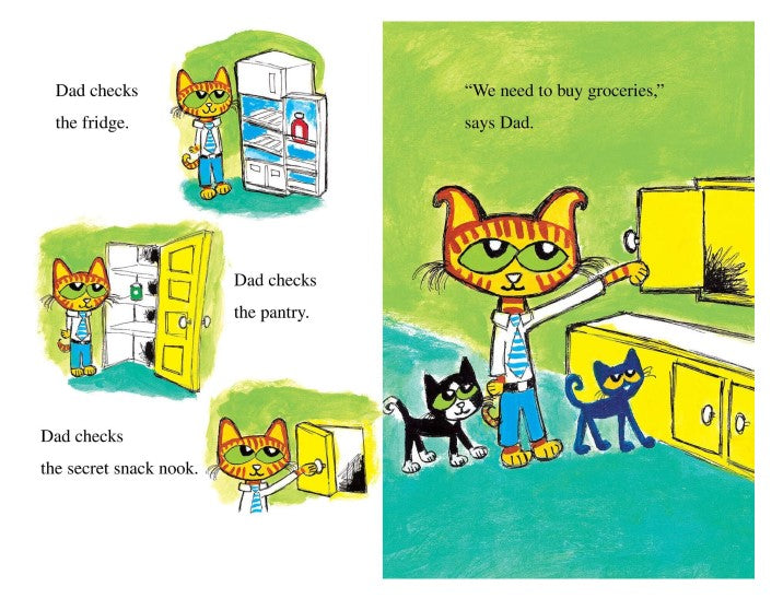I Can Read: Level 1 Pete The Cat's Trip To The Supermarket