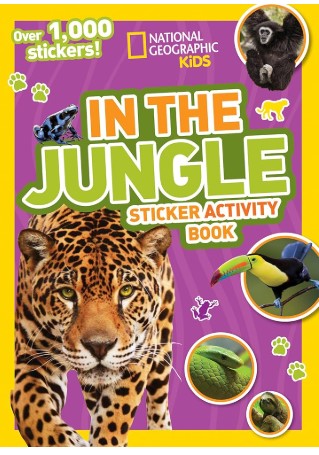 National Geographic Kids In the Jungle Sticker Activity Book