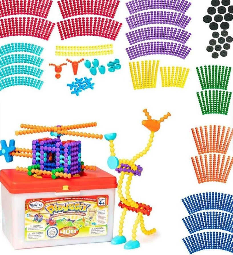 Popular Playthings Playstix Super Set 400pc