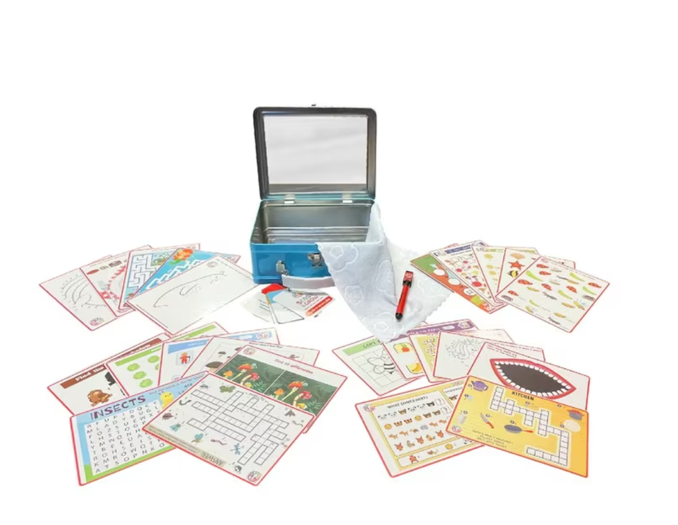 Sense & Grow Dry Erase Games 50pc