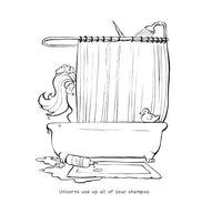Theo Nicole Lorenz Unicorns Are Jerks Regular Colouring Book