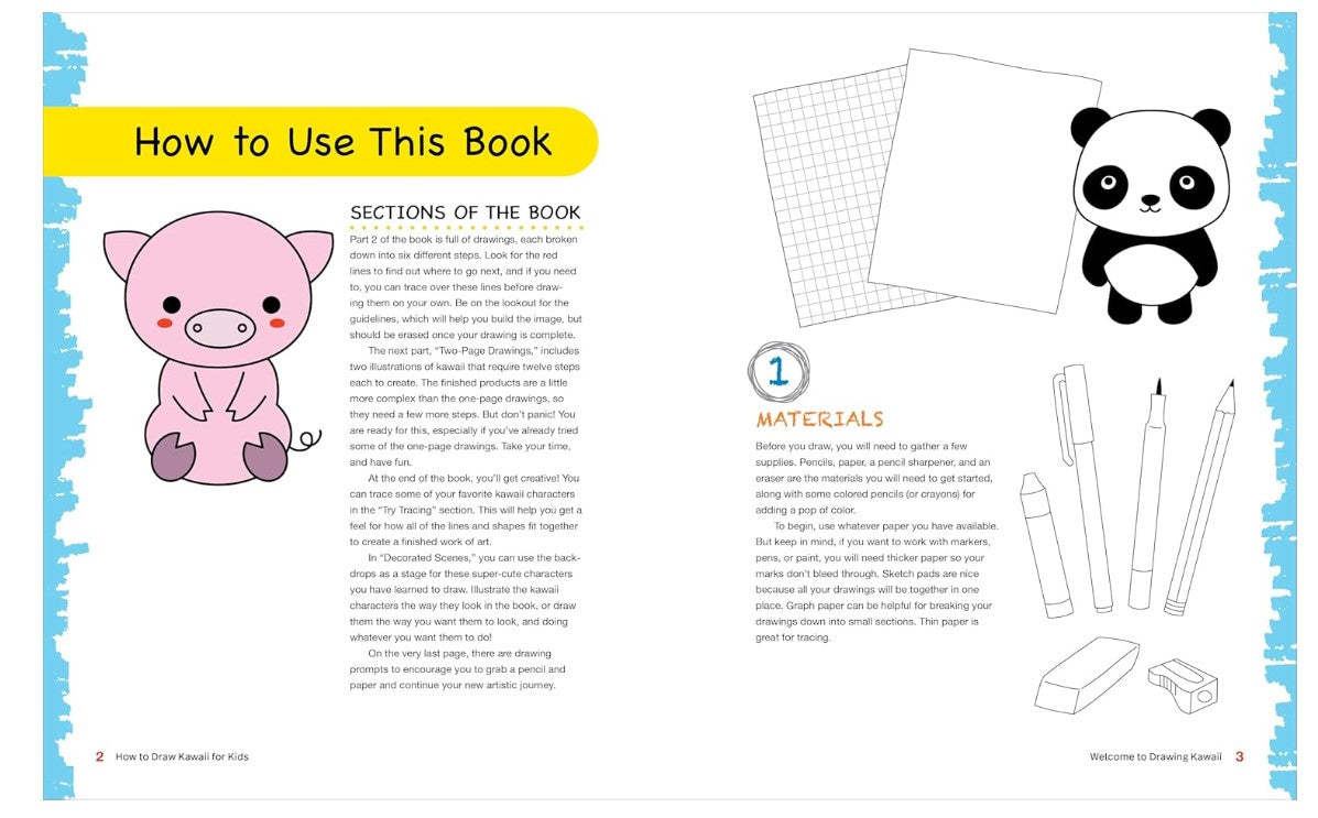 How To Draw Kawaii For Kids