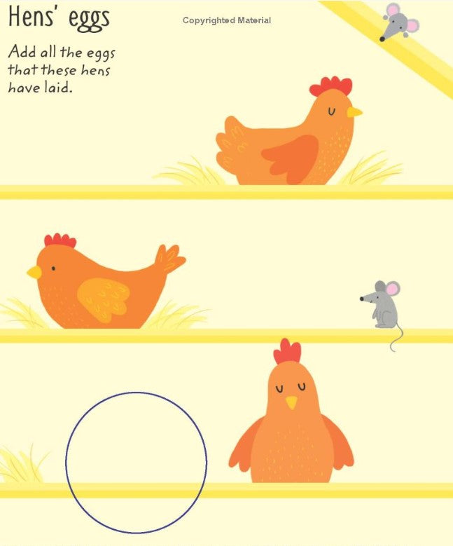 Usborne Minis Finger Painting Easter