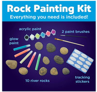 Creativity For Kids Glow In The Dark Rock Painting Kit