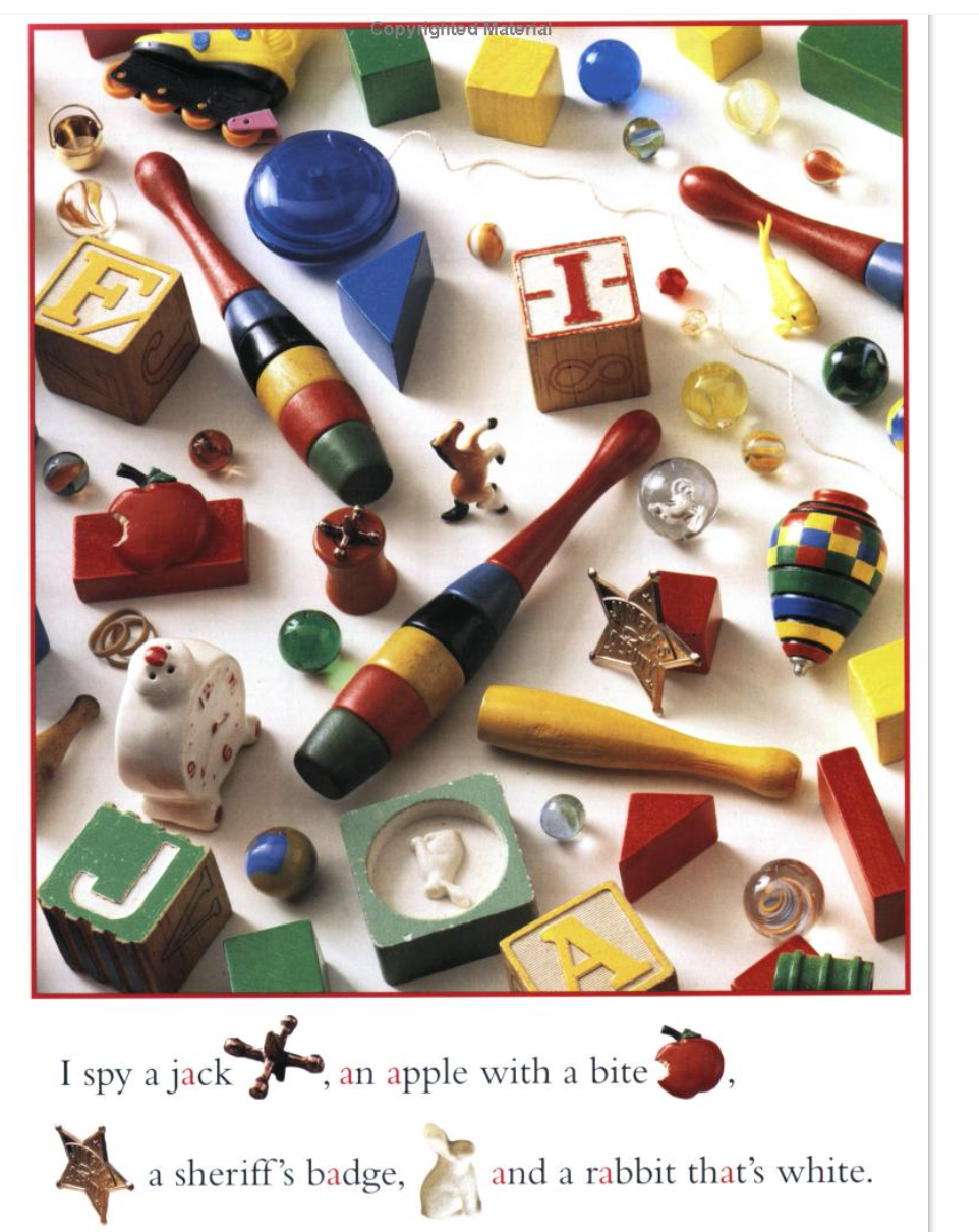 I Spy A to Z: A Book of Picture Riddles