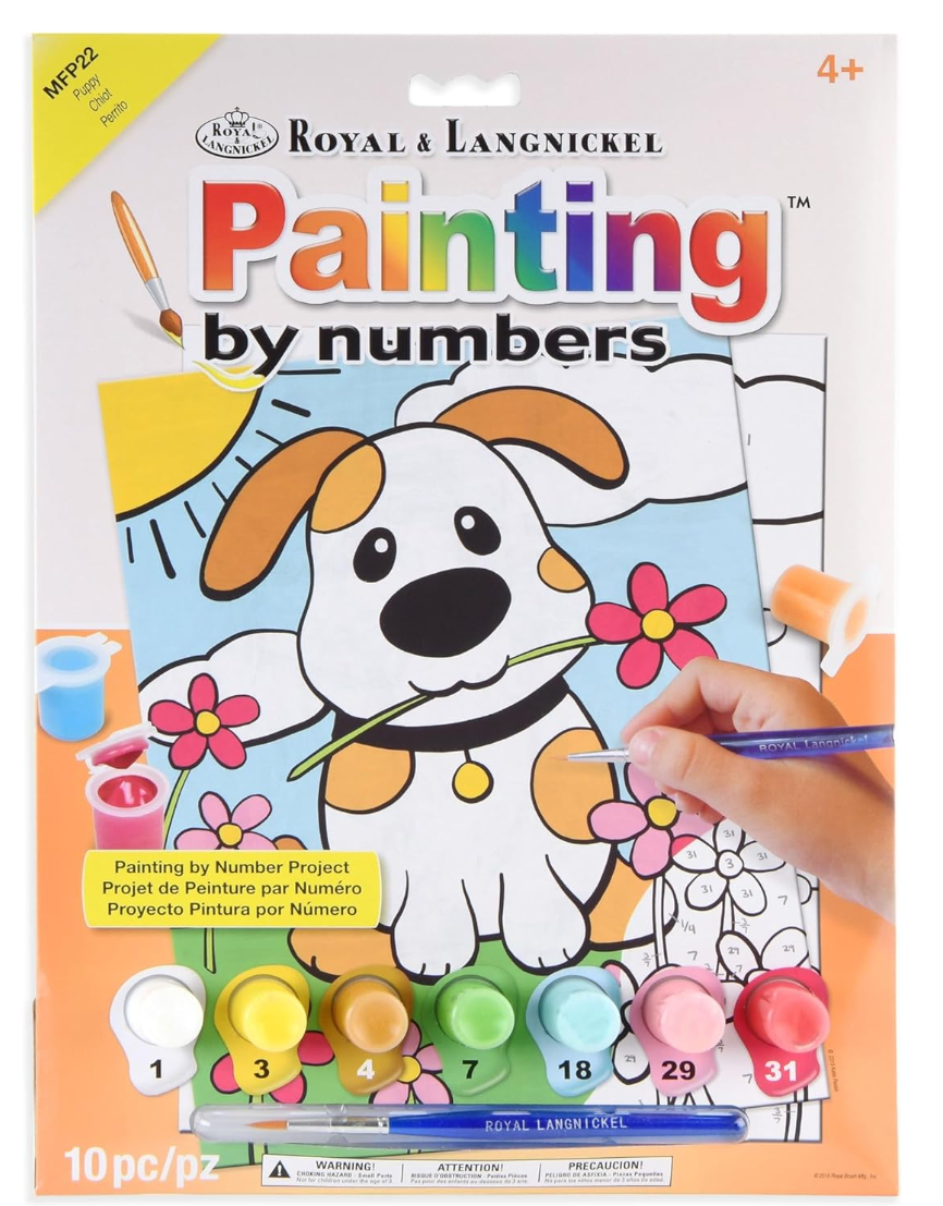 Royal & Langnickel Puppy My First Paint By Number