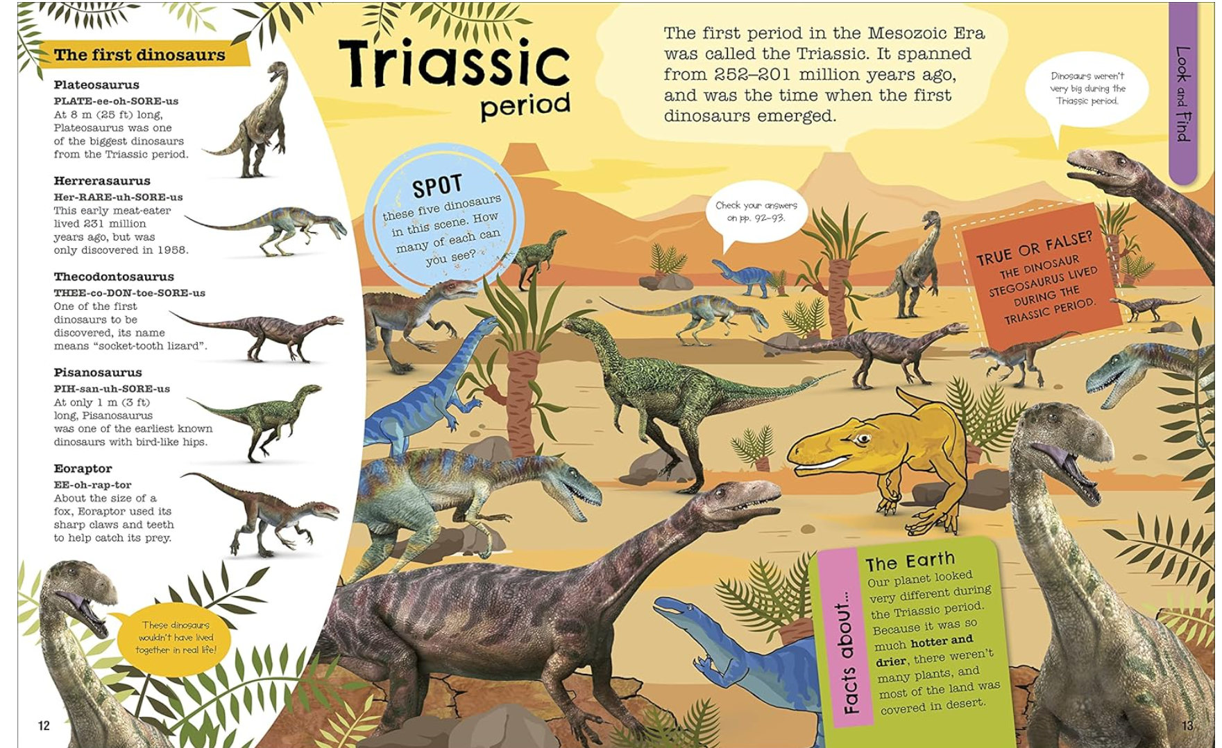 DK The Fact Packed Activity Book Dinosaurs