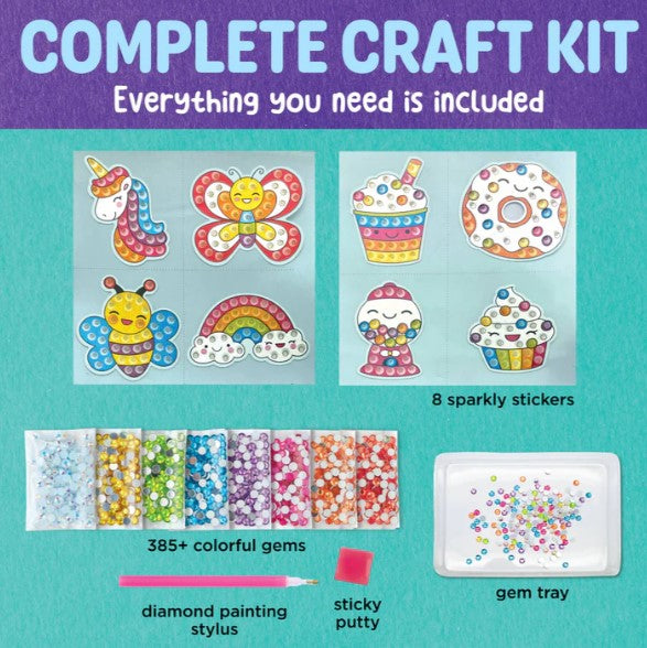 Creativity For Kids Big Gem Diamond Painting Stickers