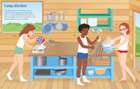 Usborne Summer Camp Sticker Dolly Dressing