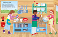 Usborne Summer Camp Sticker Dolly Dressing