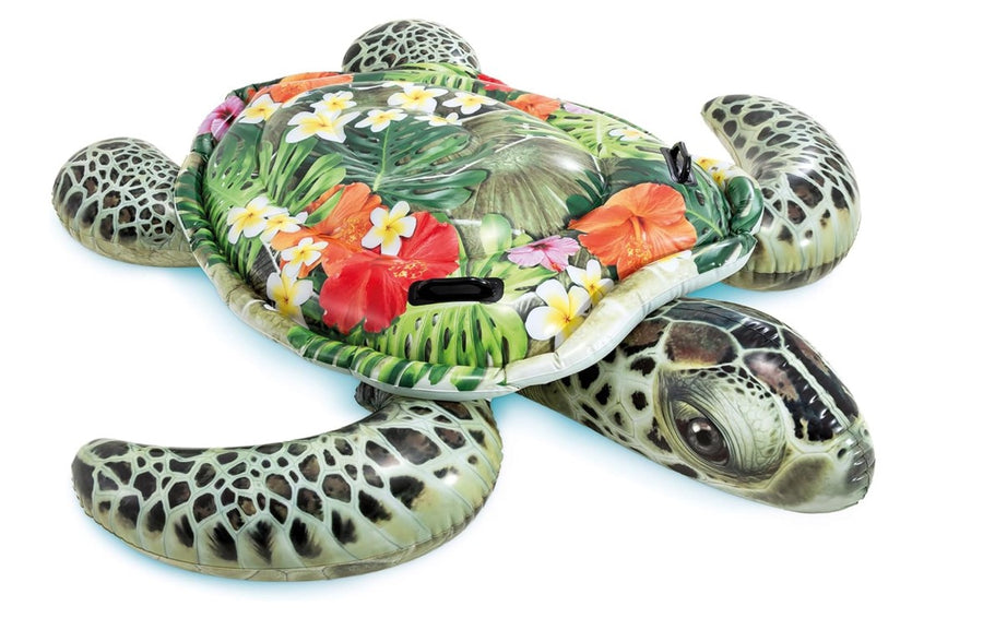 Sea Turtle Ride On Inflatable 75" x 67" Age 6+