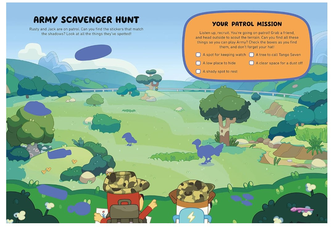 Bluey Bluey and Friends: A Sticker & Activity Book