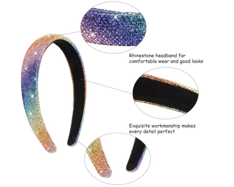 Great Pretenders Rainbow Sparkle Headband