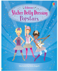 Usborne Sticker Dolly Dressing Popstars