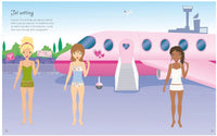 Usborne Sticker Dolly Dressing Popstars