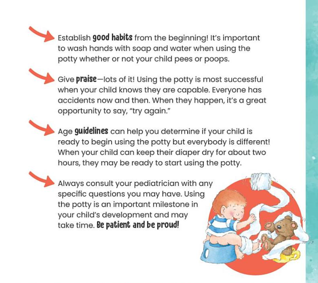 The Potty Book For Boys