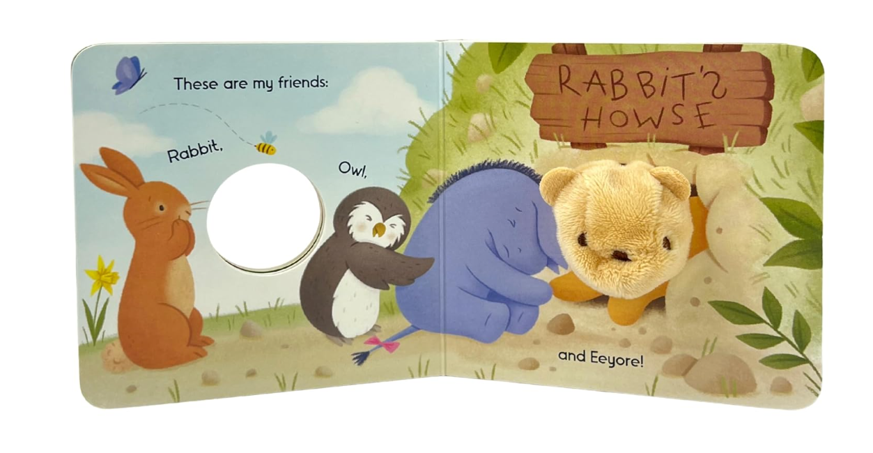 Finger Puppet Book Hello Pooh, Winnie The Pooh