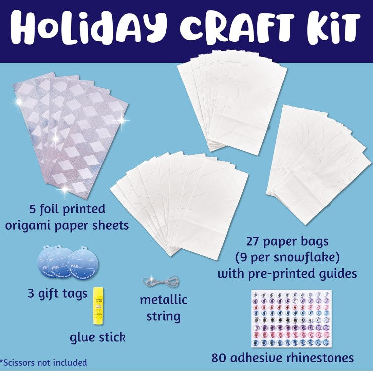 Creativity For Kids Make Your Own Snowflake Ornaments