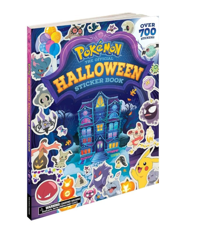 Over 700 Stickers Pokemon Halloween Sticker Book