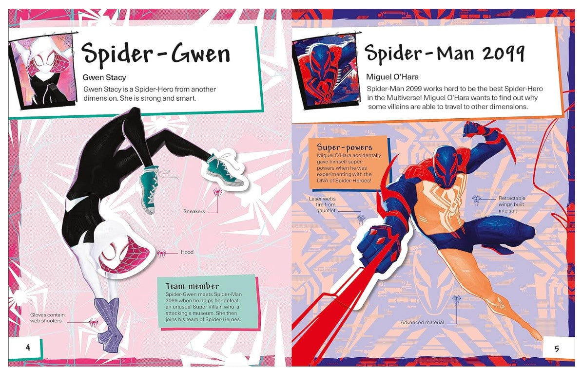 Matt Jones Marvel Spider-Man Across the Spider-Verse Ultimate Sticker Book