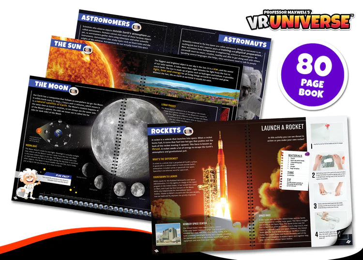 Professor Maxwell VR Universe