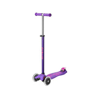 Micro Purple Maxi Deluxe LED Kickboard