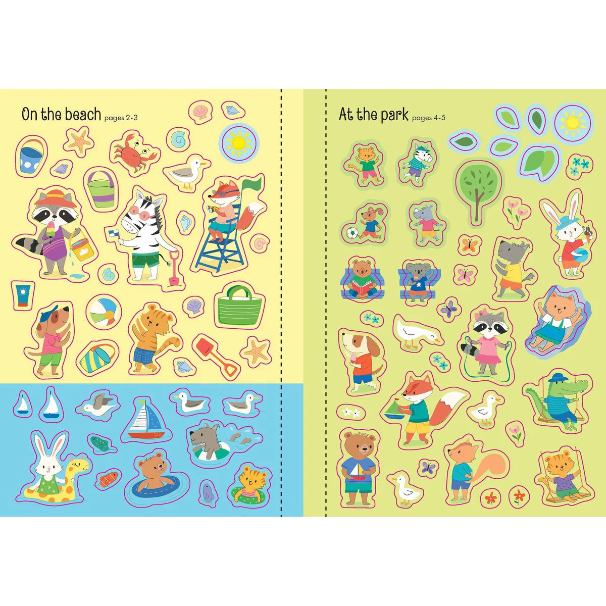Usborne First Sticker Book Summer