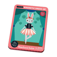 Mudpuppy Woodland Ballet Magnetic Dress Up