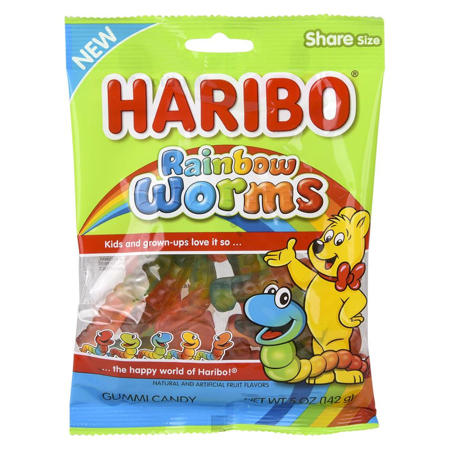 Haribo Rainbow Gummy Worms