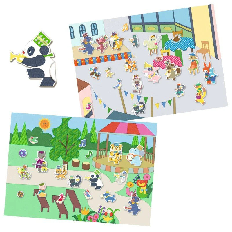 Djeco Fanfare Stickers