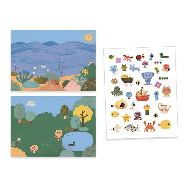 Djeco Summertime Stickers
