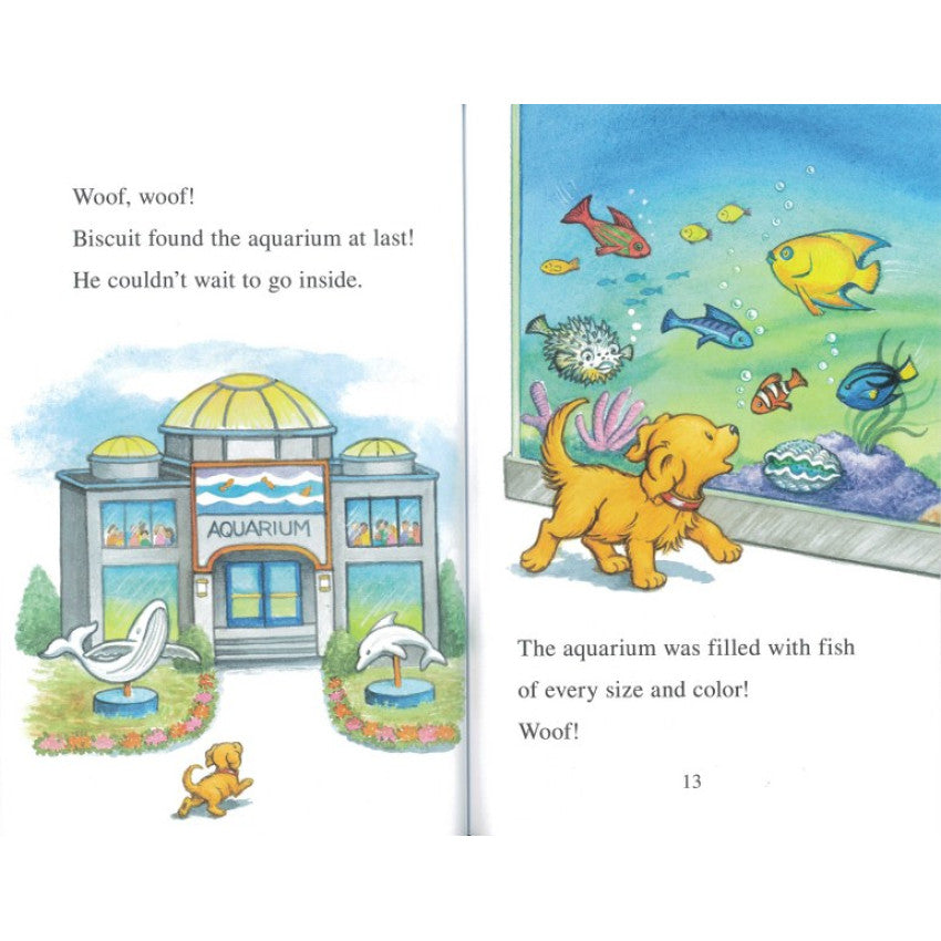 I Can Read: Level 1 Biscuit And Friends: A Day At The Aquarium