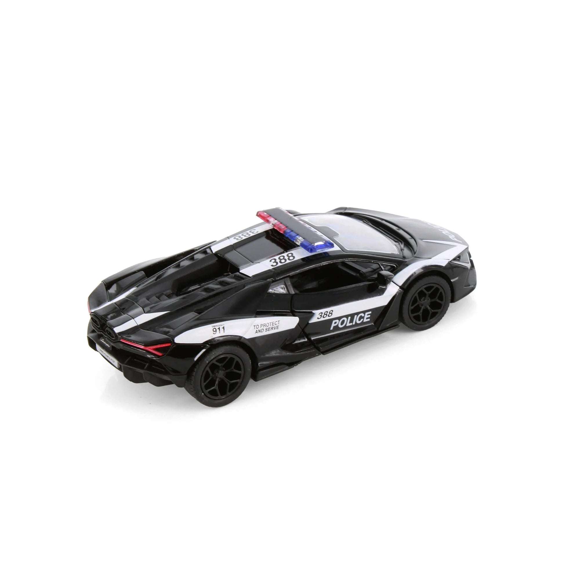 Die Cast Police Cars Modern 5"