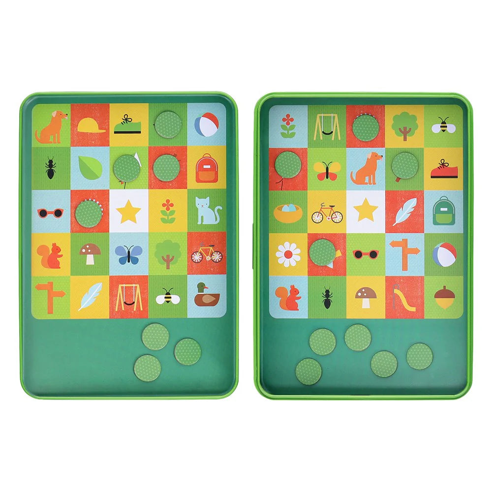 Mudpuppy In-The-park Bingo Magnetic Travel Game