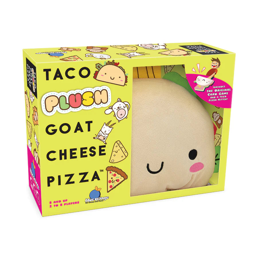 Blue Orange Taco Plush Goat Cheese Pizza