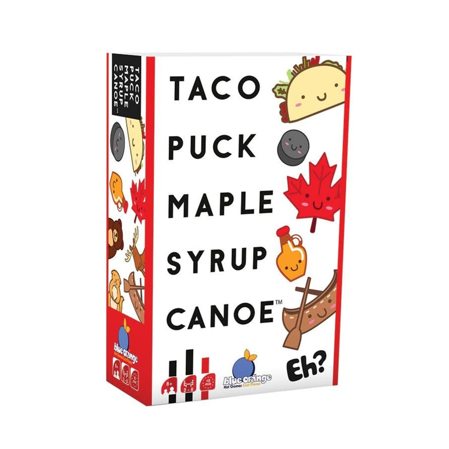 Blue Orange Taco, Puck, Maple Syrup, Canoe