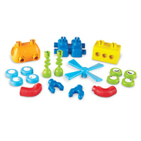 Learning Resources 1-2-3 Build It Robot Factory