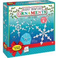 Creativity For Kids Holiday Beaded Snowflake Ornaments