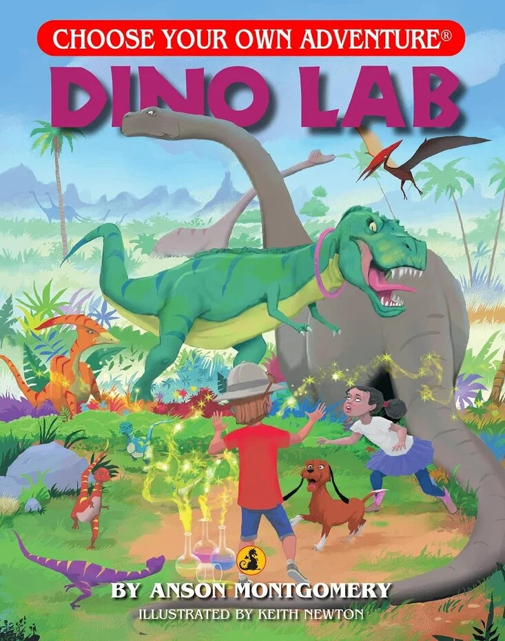 Choose Your Own Adventure Dino Lab 5-8Yrs
