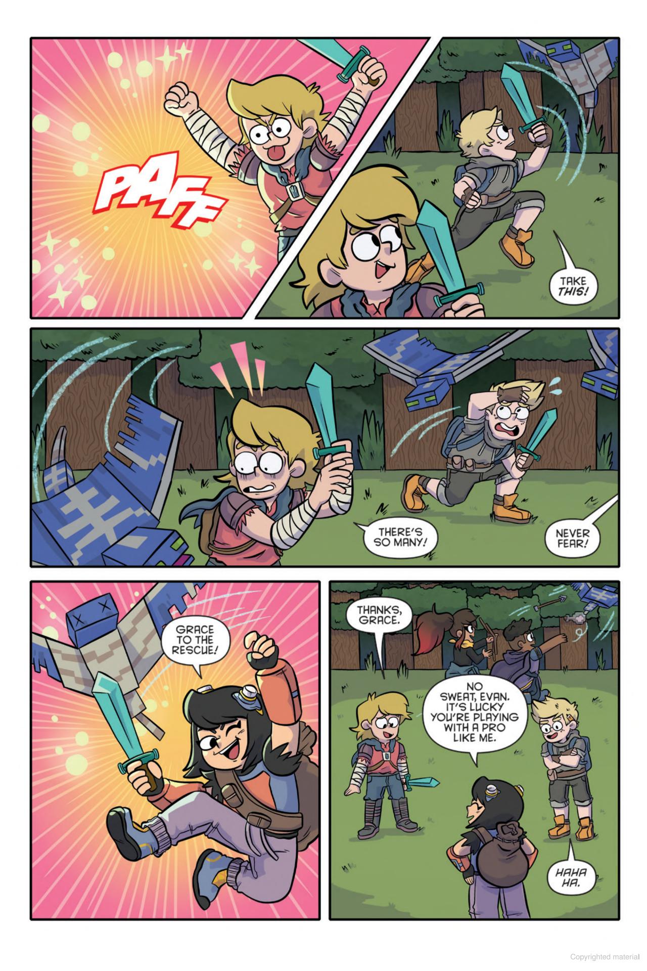 Minecraft Volume 3 Graphic Novel