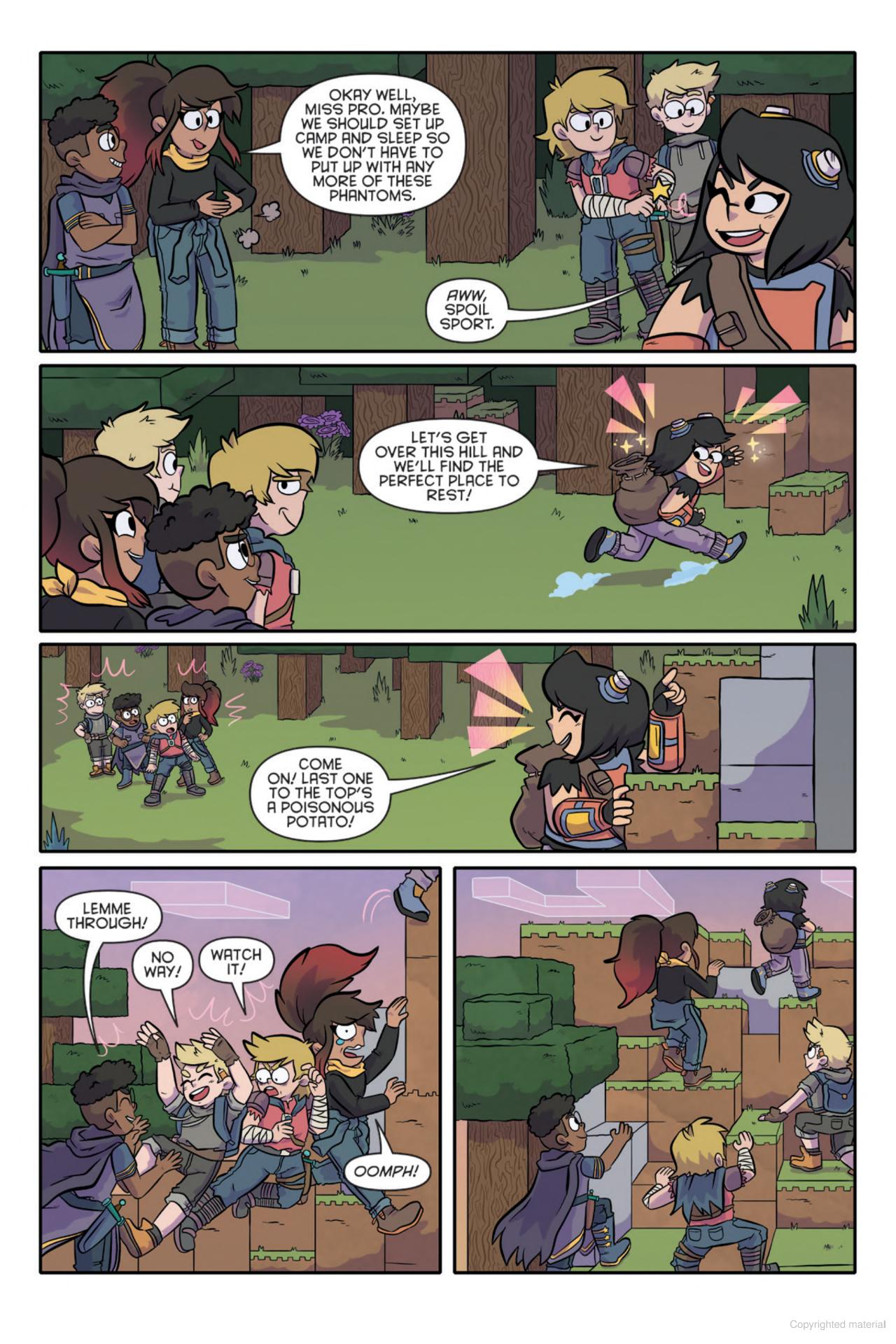 Minecraft Volume 3 Graphic Novel
