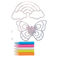 Creativity For Kids Easy Sparkle Window Art