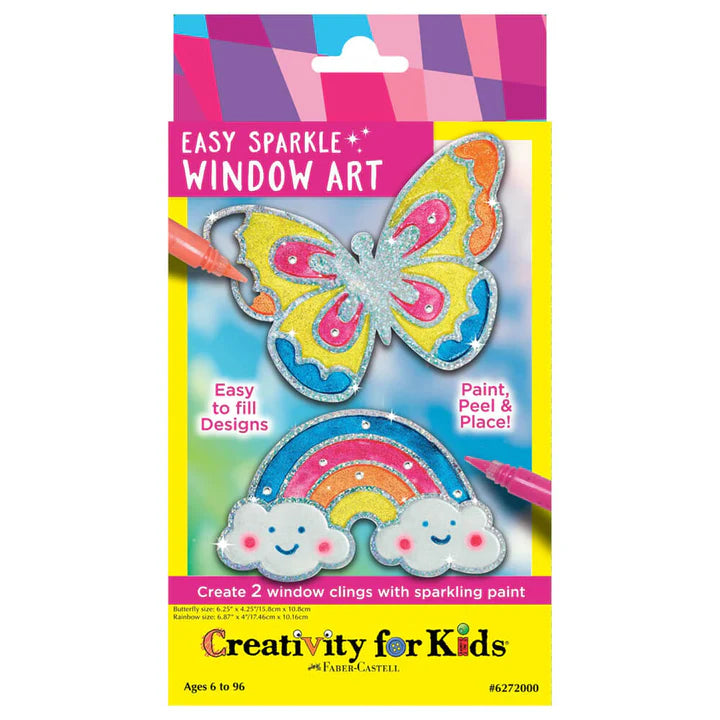 Creativity For Kids Easy Sparkle Window Art