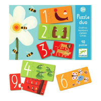 Djeco Numbers Puzzle Duo
