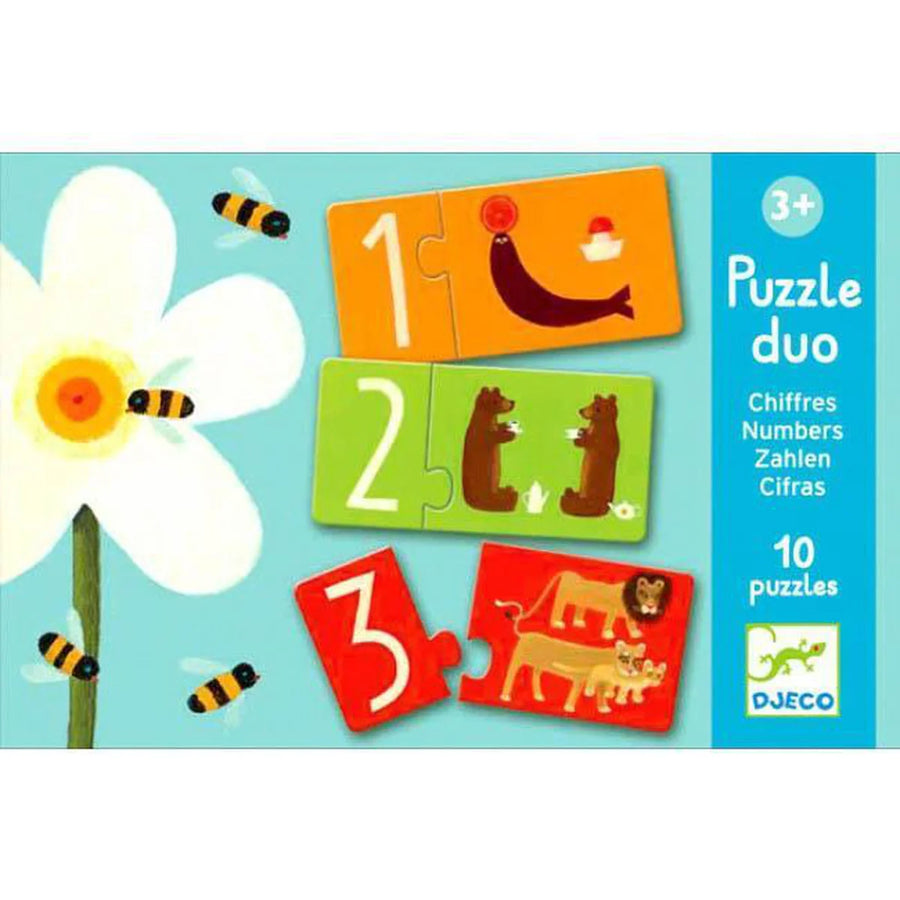 Djeco Numbers Puzzle Duo