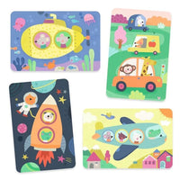 Djeco On The Road Magic Colouring