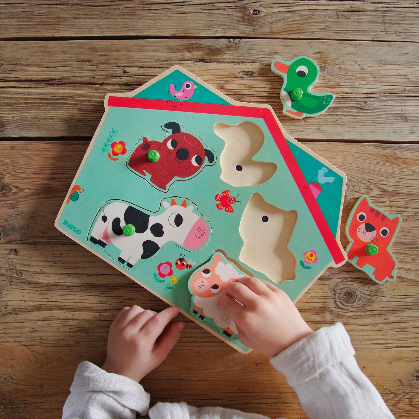 Djeco Ouaf Woof Sound Puzzle