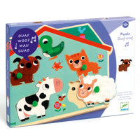 Djeco Ouaf Woof Sound Puzzle